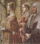 Sandro Botticelli Domenico Ghirlandaio stories of St john the Baptist the Visitation Spain oil painting artist